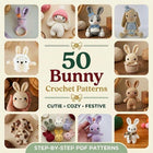 Bunny Crochet Pattern Bundle – Set 2 (50 Patterns)