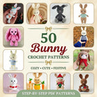 Bunny Crochet Pattern Bundle – Set 1 (50 Patterns)