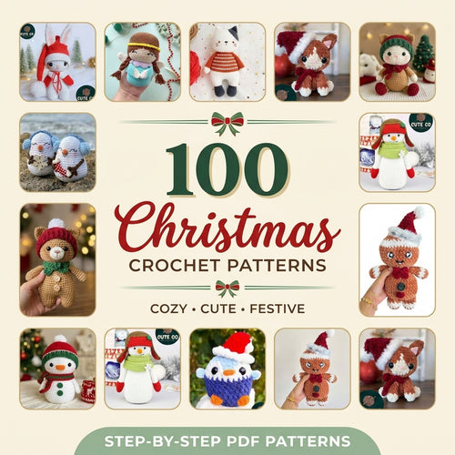 Christmas Crochet Pattern Collection (100 Patterns)