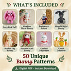 Bunny Crochet Pattern Bundle – Set 1 (50 Patterns)