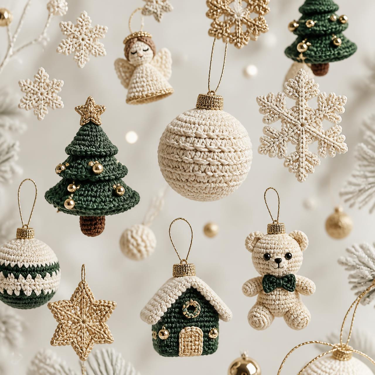 Nordic Snowflake Garland